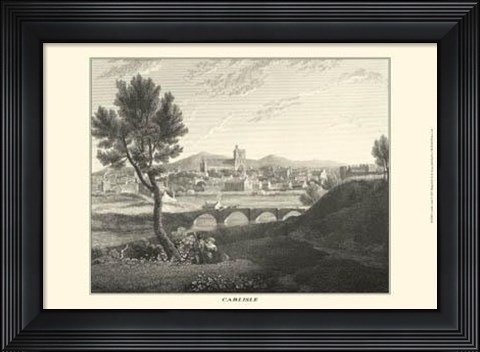 Framed Carlisle Castle Print