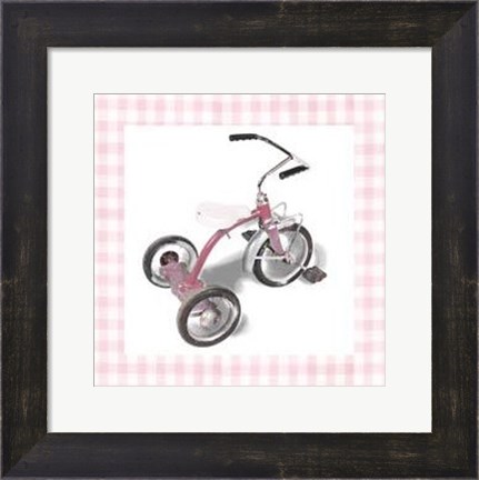 Framed Krista&#39;s Tricycle Print