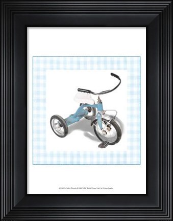 Framed Colin&#39;s Tricycle Print