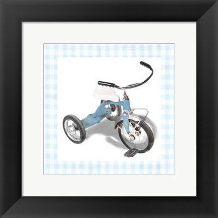 Framed Colin&#39;s Tricycle Print