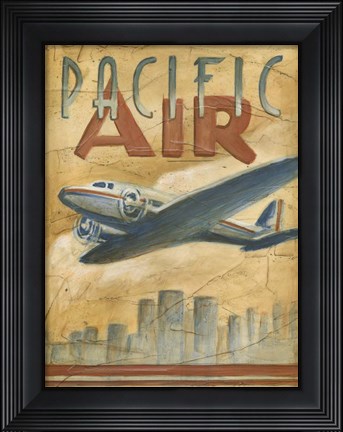 Framed Pacific Air Print