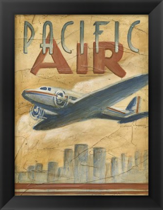 Framed Pacific Air Print