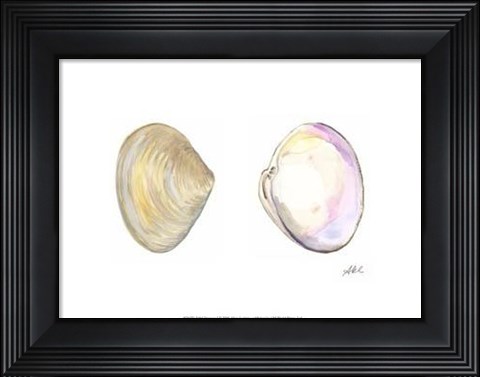 Framed Tidal Treasure I Print
