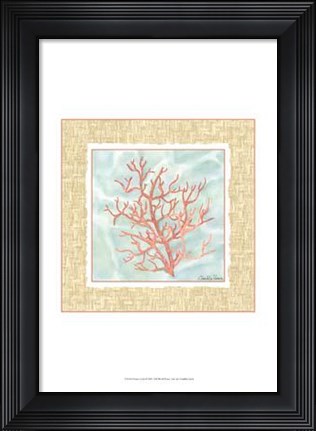 Framed Ocean Coral Print