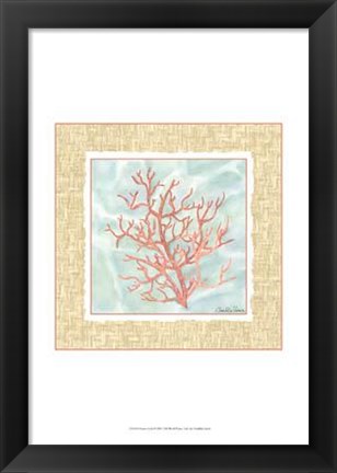 Framed Ocean Coral Print