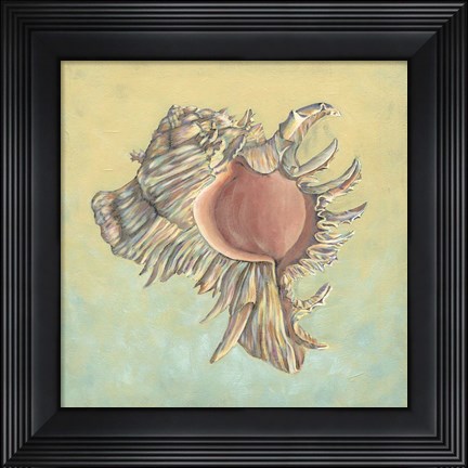 Framed Sand And Sea IV Print