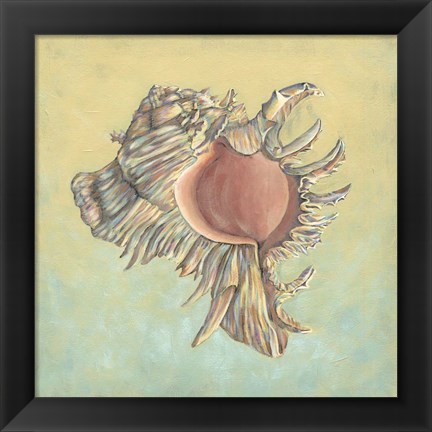 Framed Sand And Sea IV Print