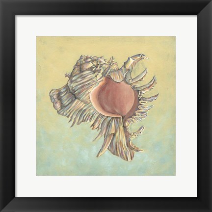 Framed Sand And Sea IV Print