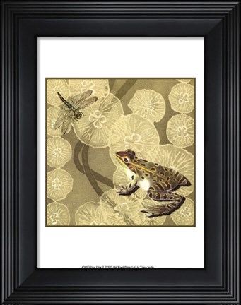 Framed Frog Fable II Print