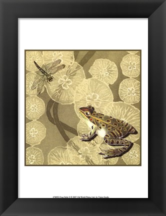 Framed Frog Fable II Print