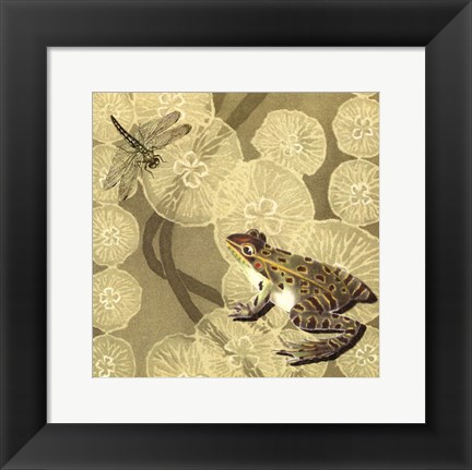 Framed Frog Fable II Print