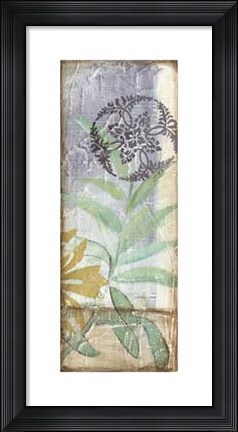 Framed Fresco Panel I Print