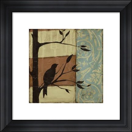 Framed Arts Crafts Silhouette III Print