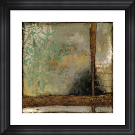 Framed Patina Abstract I Print