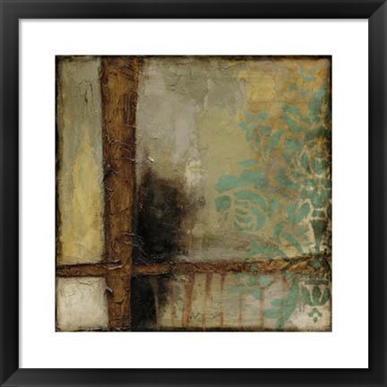 Framed Patina Abstract II Print