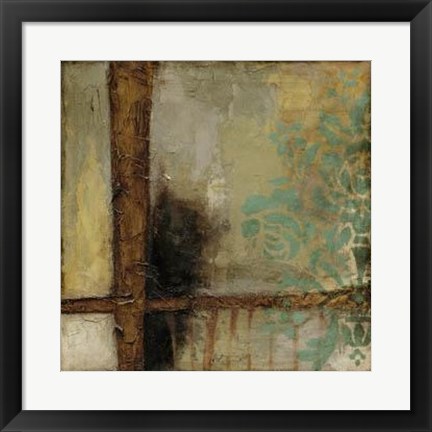 Framed Patina Abstract II Print