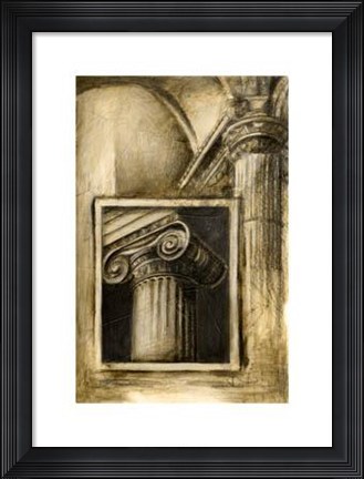 Framed Classical Influence I Print
