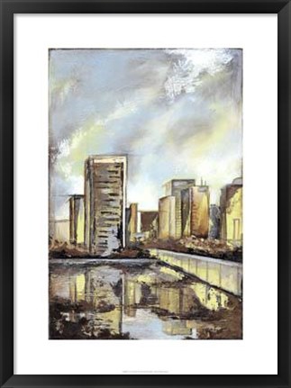 Framed Urban Terrain II Print