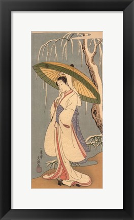 Framed Women Of Japan IV Print