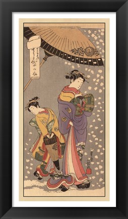 Framed Women Of Japan VI Print