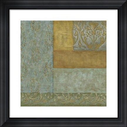 Framed Mediterranean Tapestry I Print