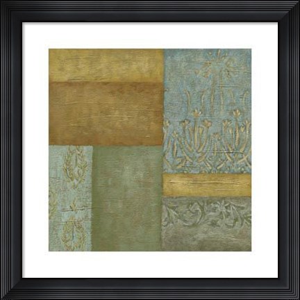 Framed Mediterranean Tapestry II Print