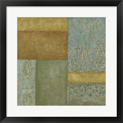 Framed Mediterranean Tapestry II Print