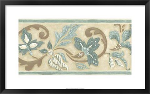 Framed Crewelwork Panel II Print