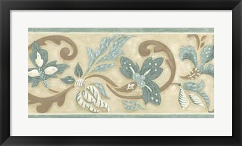 Framed Crewelwork Panel II Print