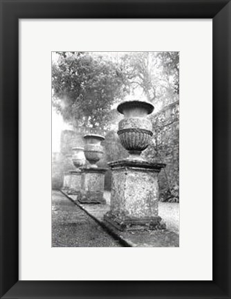 Framed Italian Garden II Print