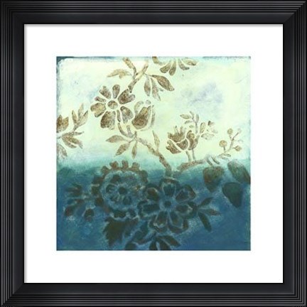 Framed Cerulean Dream I Print