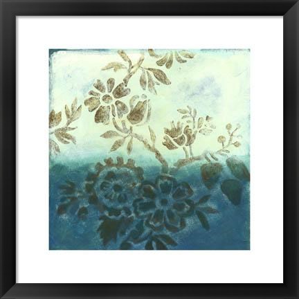 Framed Cerulean Dream I Print