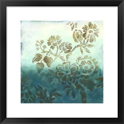 Framed Cerulean Dream II Print