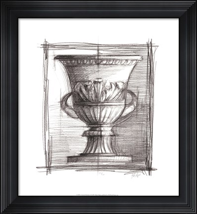 Framed Classical Elements II Print