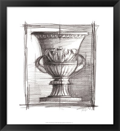 Framed Classical Elements II Print