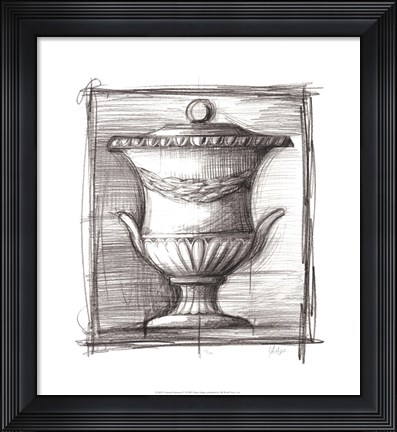 Framed Classical Elements IV Print