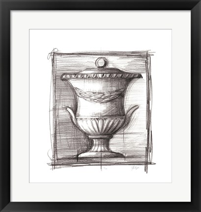 Framed Classical Elements IV Print