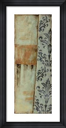 Framed Damask Harmony V Print