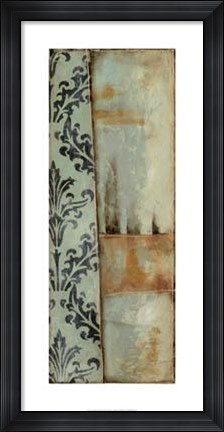 Framed Damask Harmony VI Print
