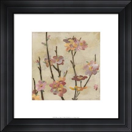 Framed Blossom Collage II Print