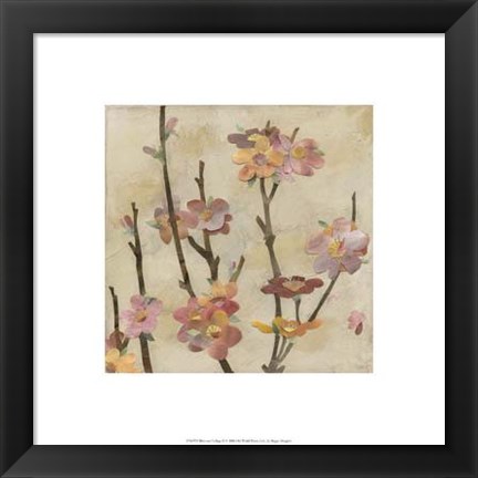 Framed Blossom Collage II Print