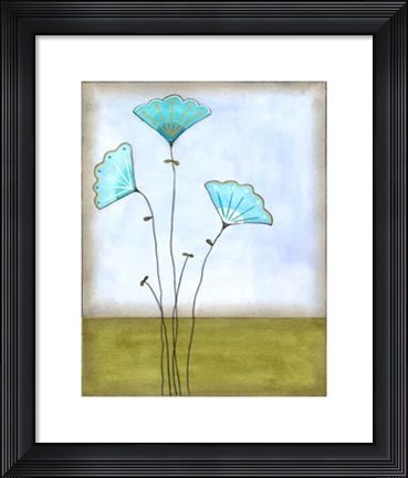 Framed Minna&#39;s Garden I Print