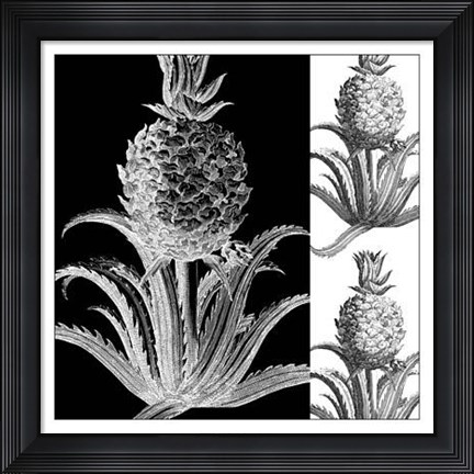Framed Pop Pineapple II Print