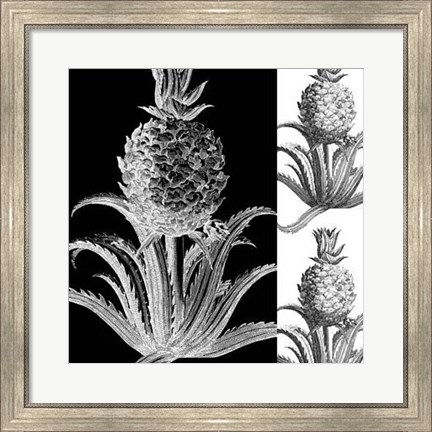 Framed Pop Pineapple II Print
