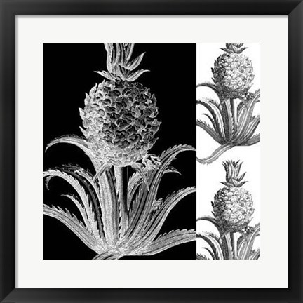 Framed Pop Pineapple II Print