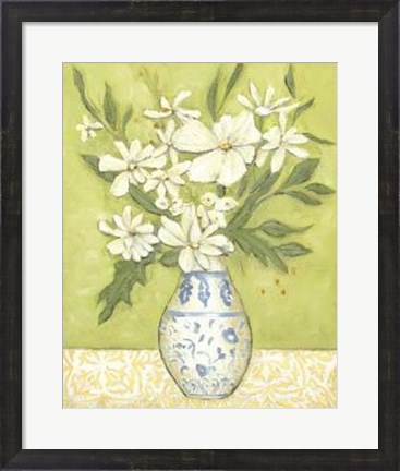 Framed Tara&#39;s Flowers II Print