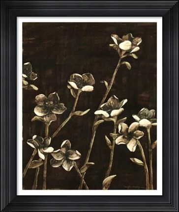 Framed Blossom Nocturne II Print