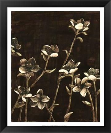 Framed Blossom Nocturne II Print