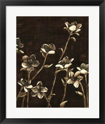 Framed Blossom Nocturne II Print