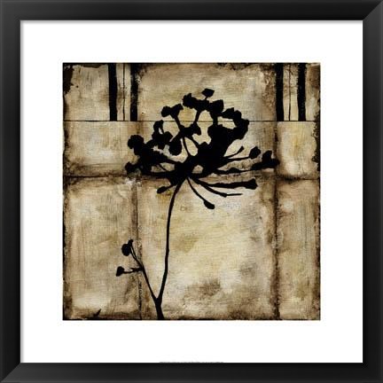 Framed Patina Elegance I Print